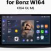 Mercedes Benz GL ML 2005 - 2012 Android Multimedija
