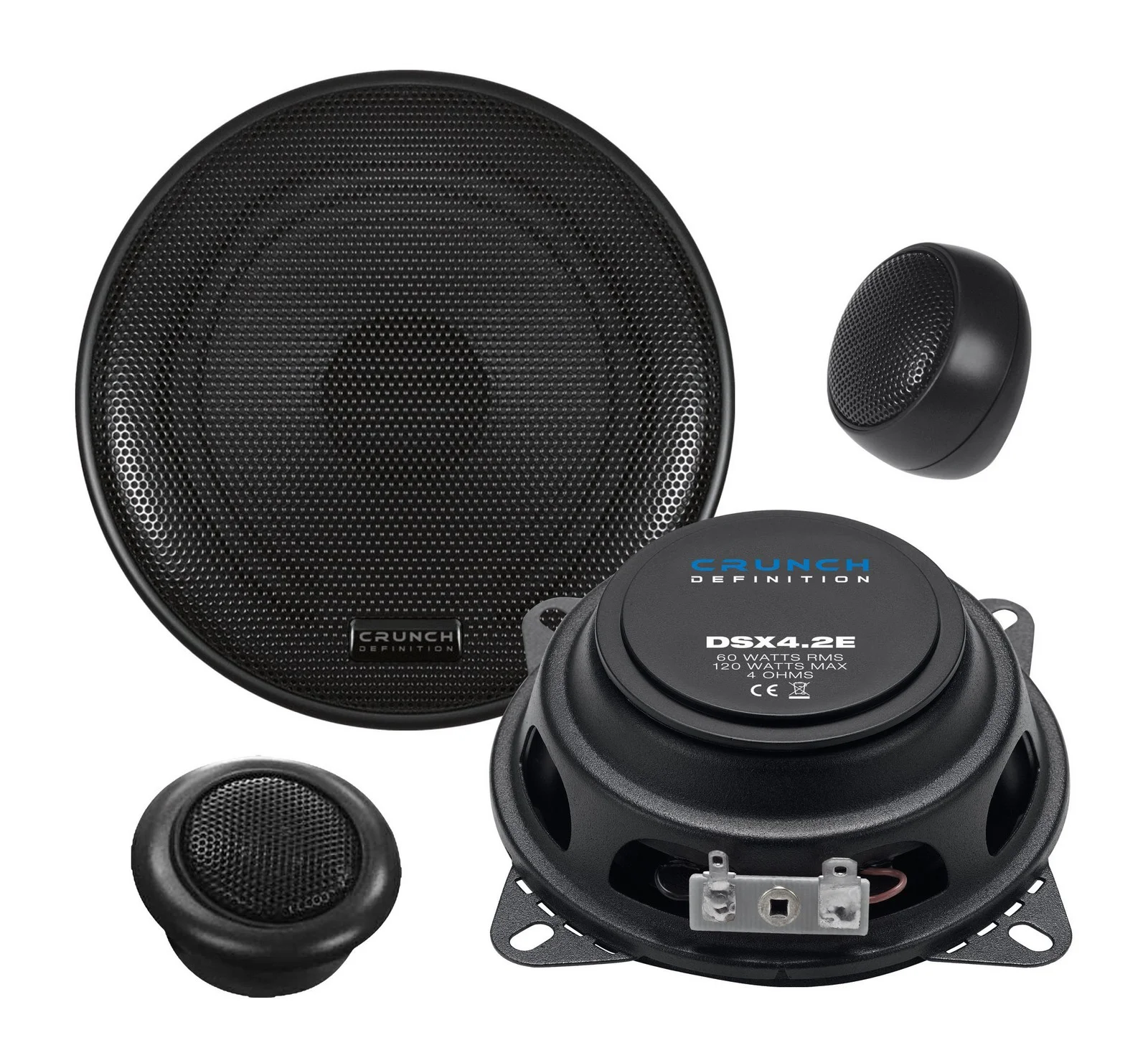 Crunch DSX4.2E Žemų/vidutinių dažnių garsiakalbis 10 cm - Image 4