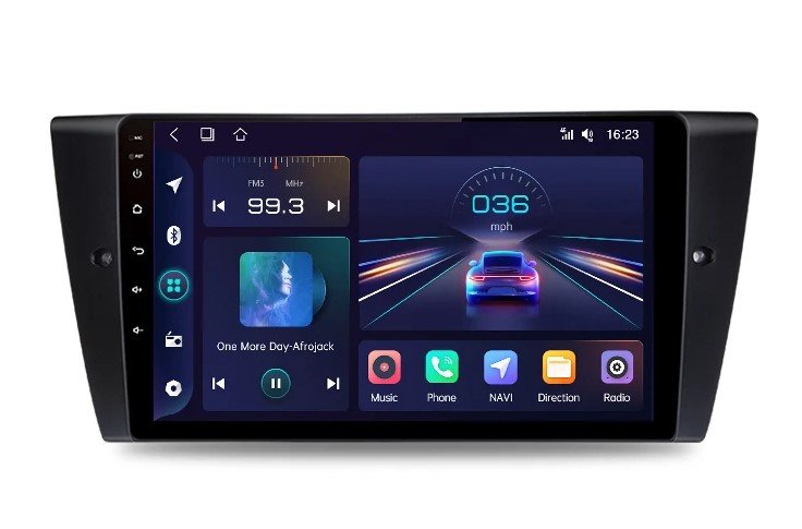 BMW E90 E91 E92 E93 Android Multimedija - AndroidAudio.LT