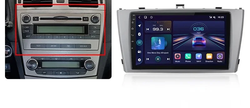 Toyota avensis android multimedija