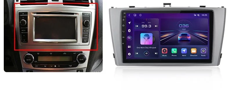 Toyota Avensis Android Multimedija 2008-2015 - Image 3