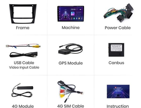 Mercedes Benz W211 Android Multimedija 2002-2010 - Image 3