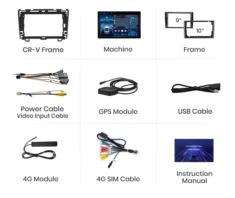 Honda CR-V Android Multimedija 2007-2011 - Image 3