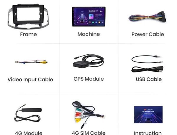 Chevrolet Captiva Android Multimedija 2011-2016 - Image 3