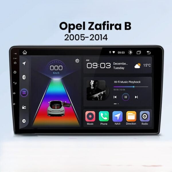 opel zafira android multimedija