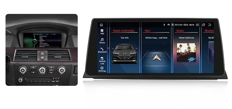 BMW E60 Android multimedija