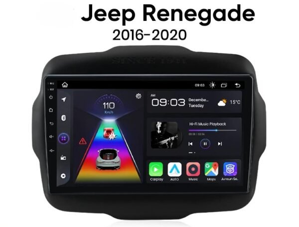 Jeep Renegade multimedija