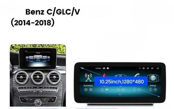 mercedes benz glc android multimedija