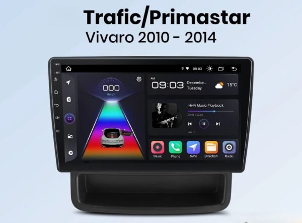 opel vivaro android multimedija