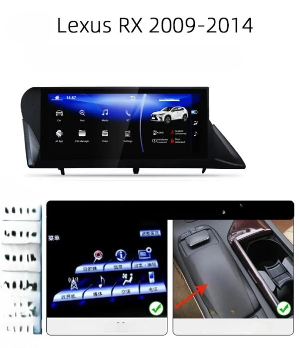 Lexus rx450 android multimedija