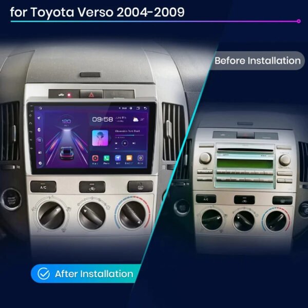 Toyota Corolla Verso Android Multimedija - Image 3