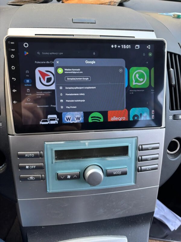 Toyota Corolla Verso Android Multimedija - Image 4