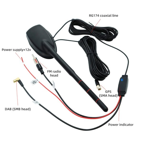 Automobilio DAB+ Antena - Image 3