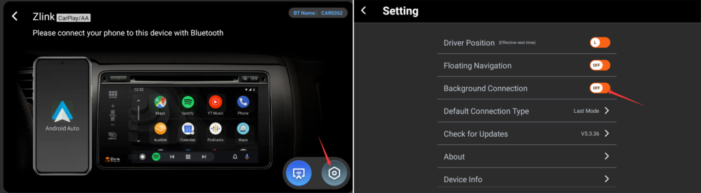 CarPlay ir Android Auto Naudojimas