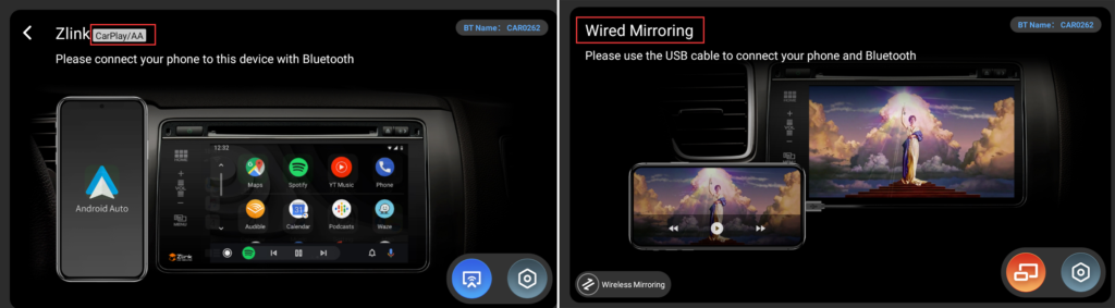 CarPlay ir Android Auto Naudojimas