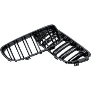 BMW E90, E91 (08-11) LCI juodos dvigubos grotelės