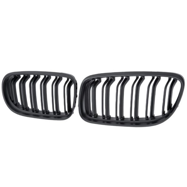 BMW E90, E91 (08-11) LCI Juodos Dvigubos Grotelės - Image 3