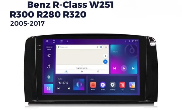 Mercedes Benz W251 Android Multimedija 2005-2017 R300 R280 R320