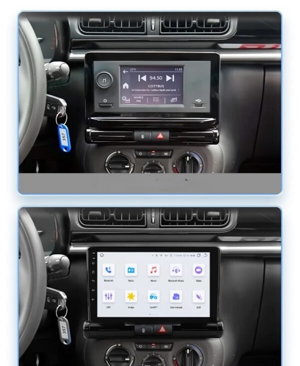 Citroen C3 C4 Android Multimedija 2017-2023