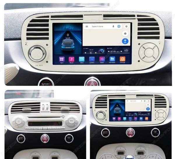 FIAT 500 Android Multimedija 2008-2015