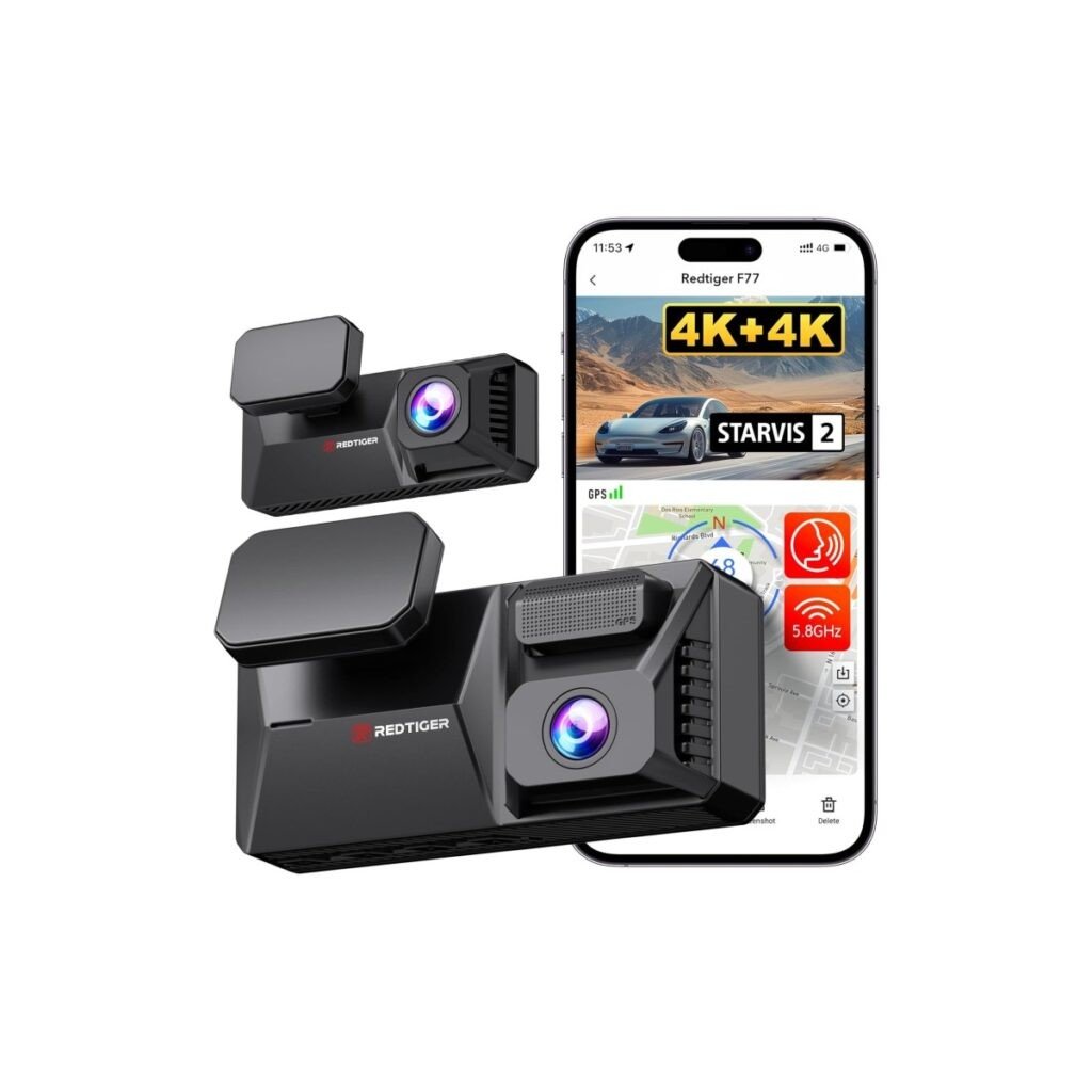 Vaizdo Registratorius 4K+4K Dual