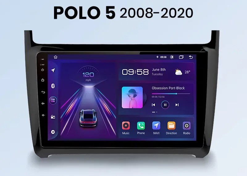 VW POLO 5 Android Multimedija