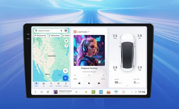 Universali Android Multimedija Automobiliui