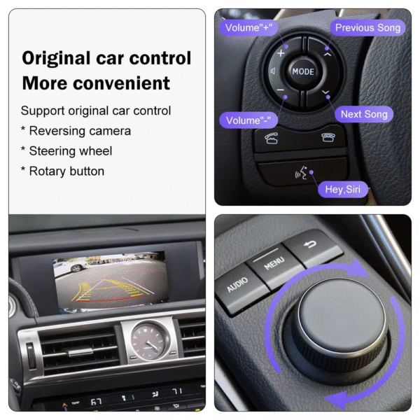 Lexus IS Carplay Integracija