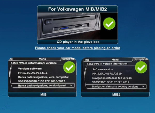 VW Touran Carplay Integracija 