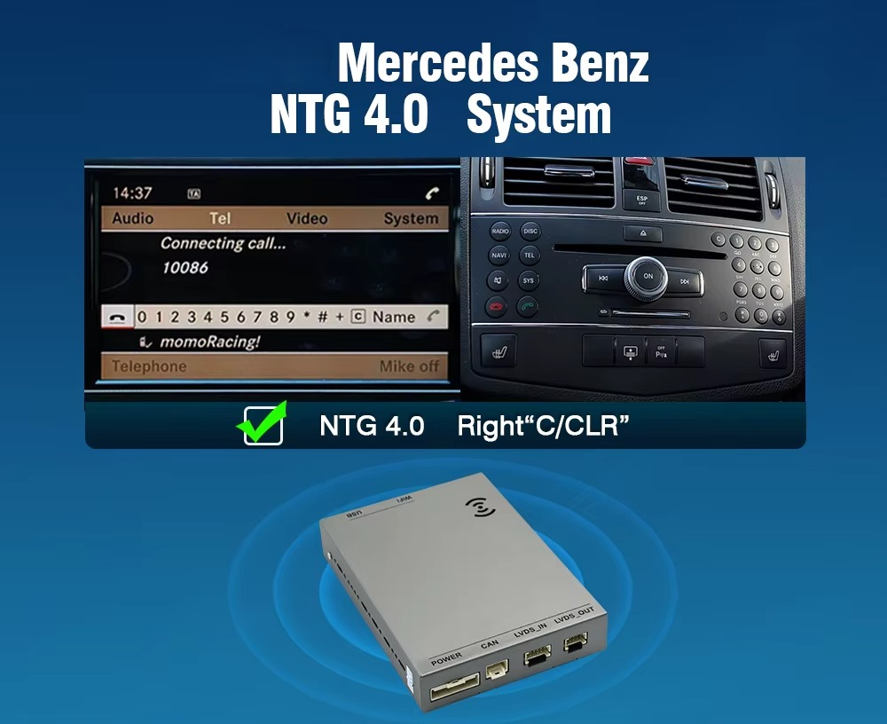 Mercedes Benz W204 Carplay Integracija
