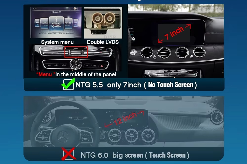 Mercedes Benz W213 Carplay Integracija