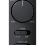 Žemų Dažnių Garsiakalbis Su Stiprintuvu