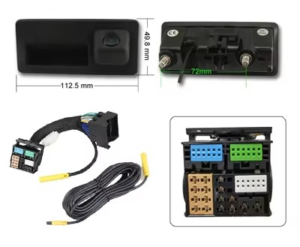 Audi A3 Atbulinės Eigos Kamera