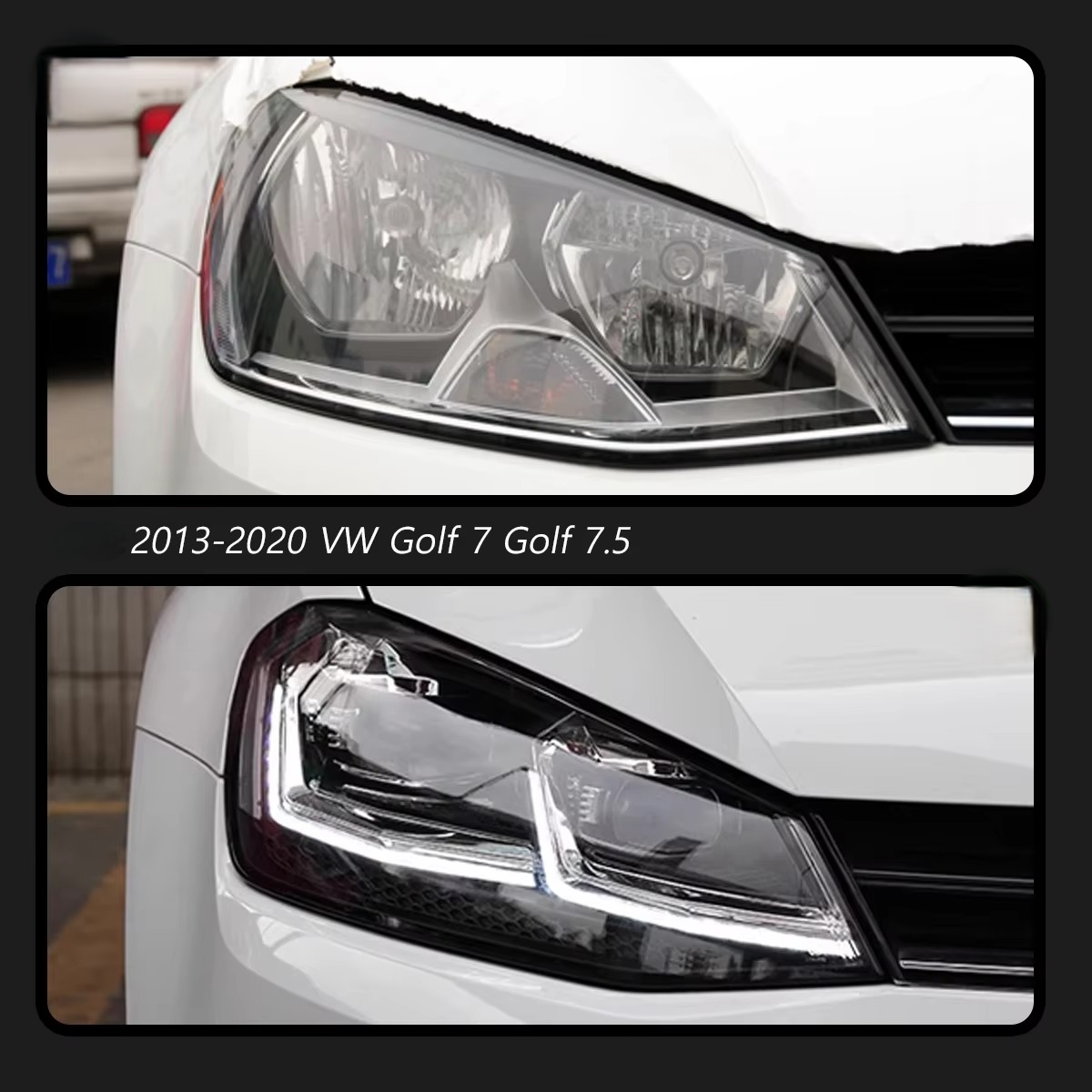 VW Golf 7 LED Žibintai