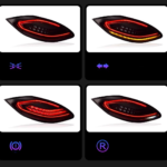 Porsche Panamera Galiniai LED Žibintai