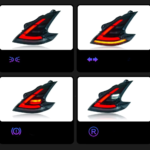 Nissan 370z Galiniai LED Žibintai