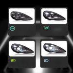 Porsche Panamera LED Žibintai