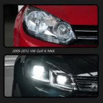 VW Golf 6 LED Žibintai
