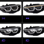 BMW F32 LED Žibintai