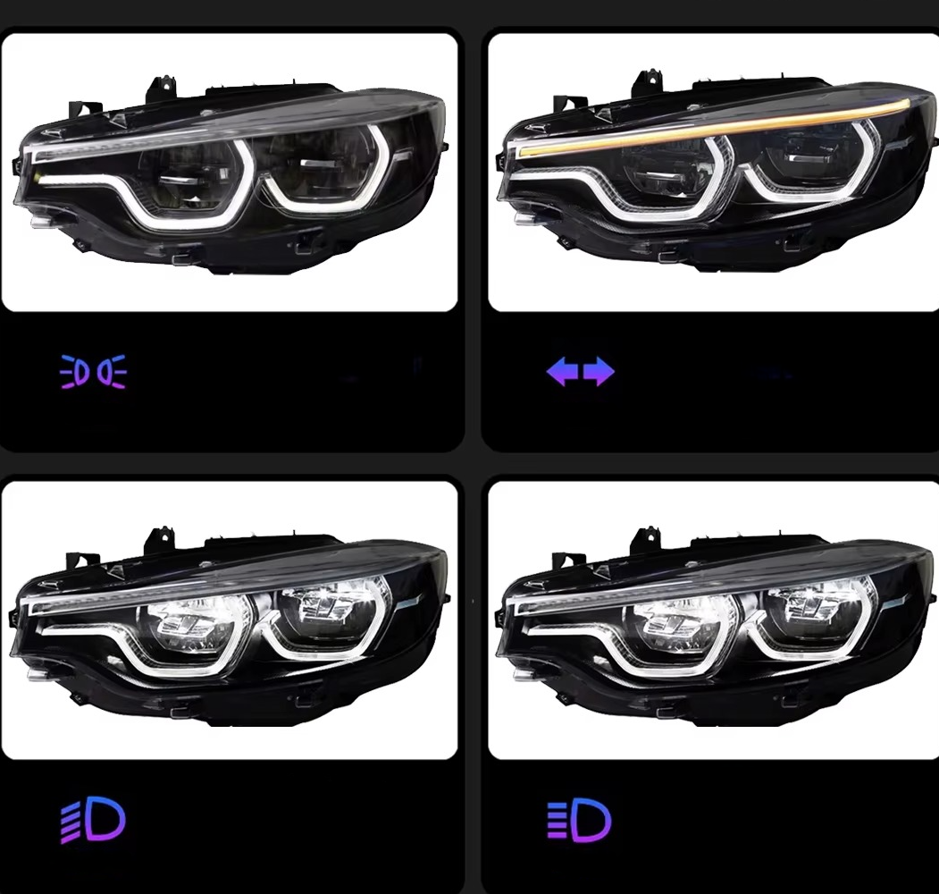 BMW F32 LED Žibintai