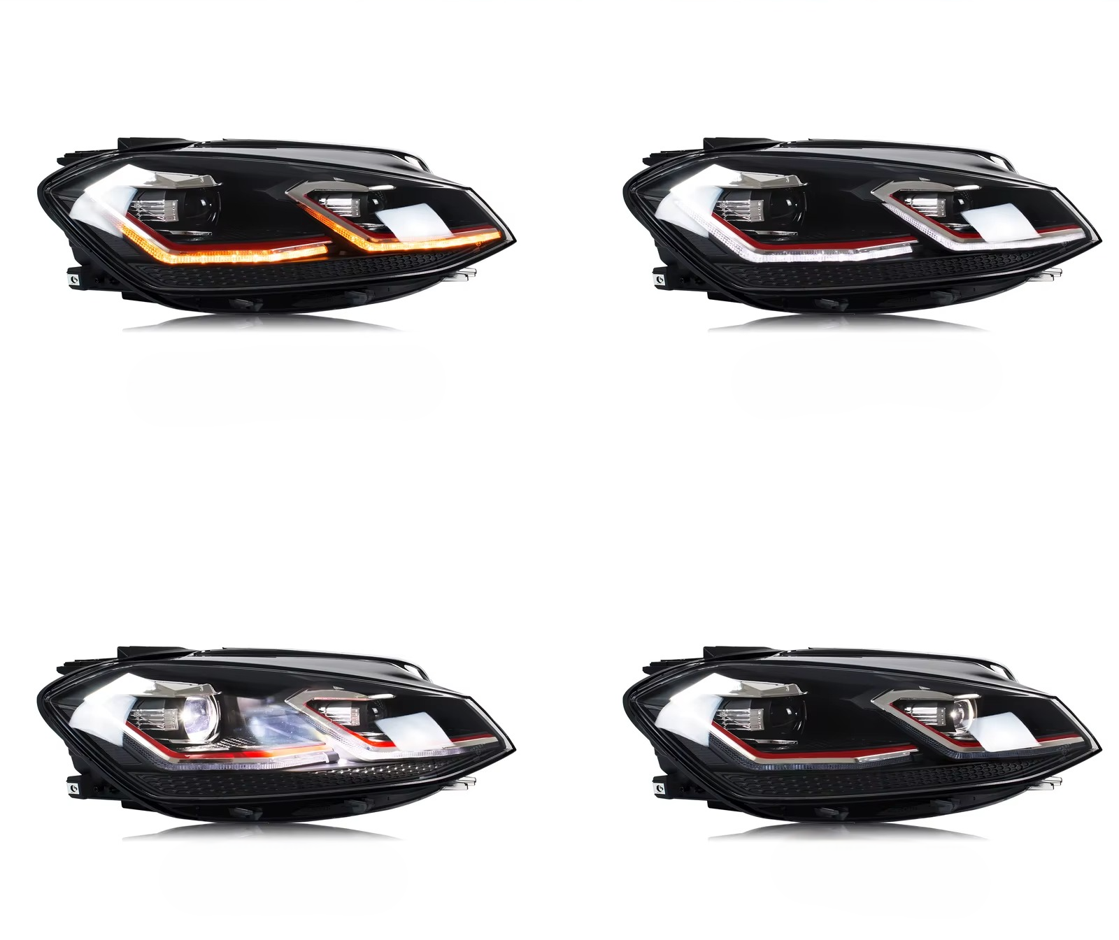 VW Golf MK7.5 LED Žibintai