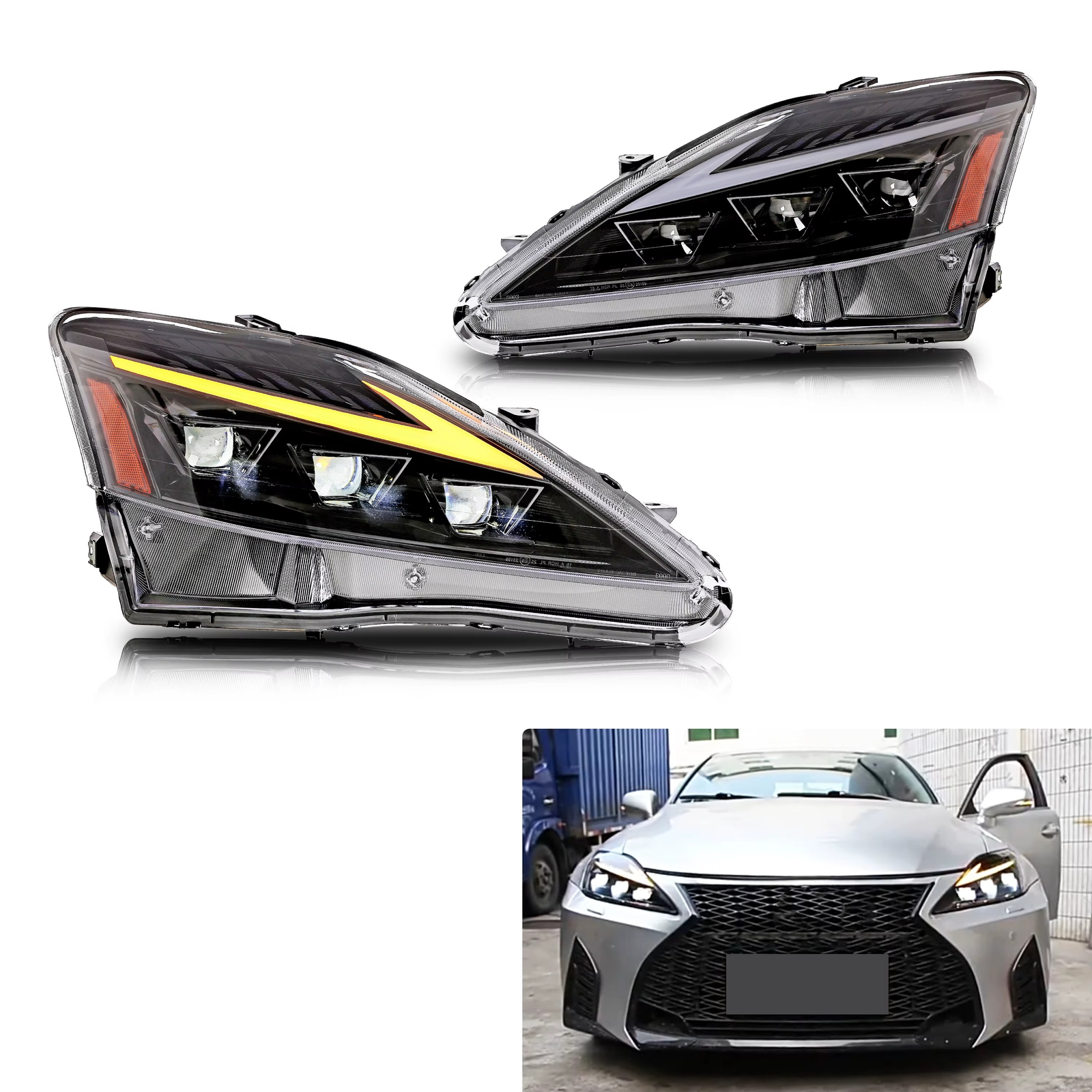 Lexus IS250 LED Žibintai 
