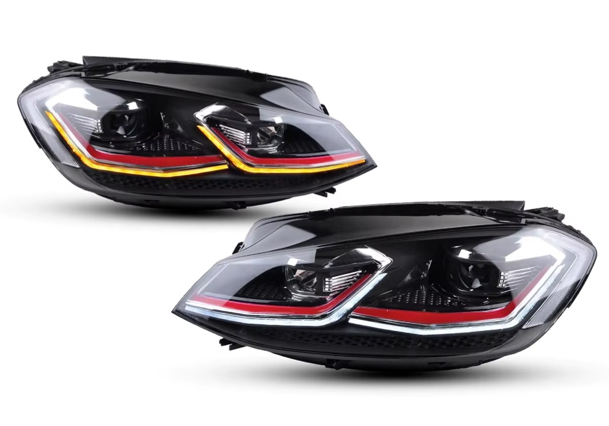 VW Golf 7 LED Žibintai