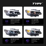 BMW F22 LED Žibintai