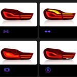 BMW F32 Galiniai LED Žibintai