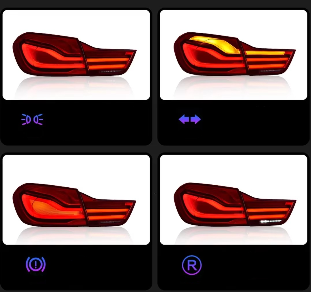 BMW F32 Galiniai LED Žibintai