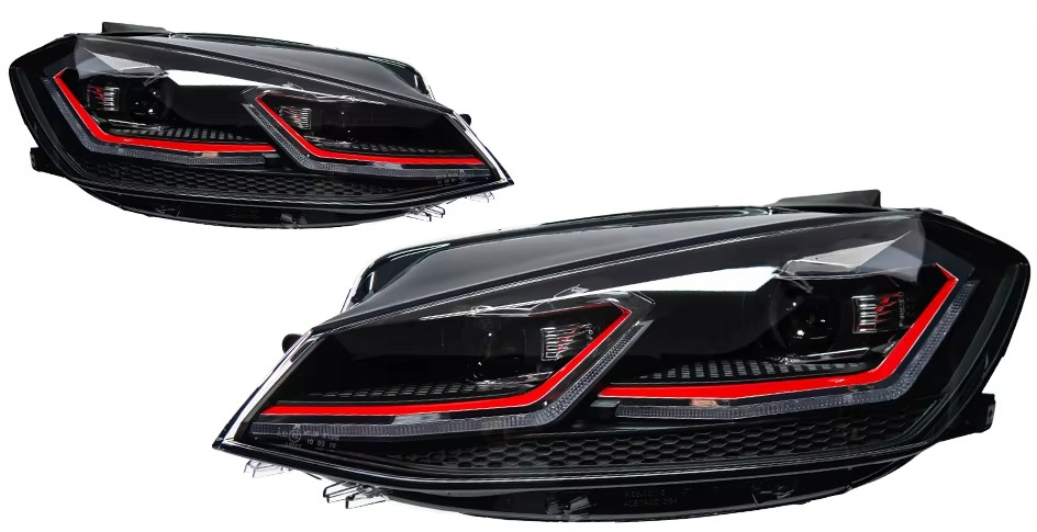 VW Golf 7.5 LED Žibintai