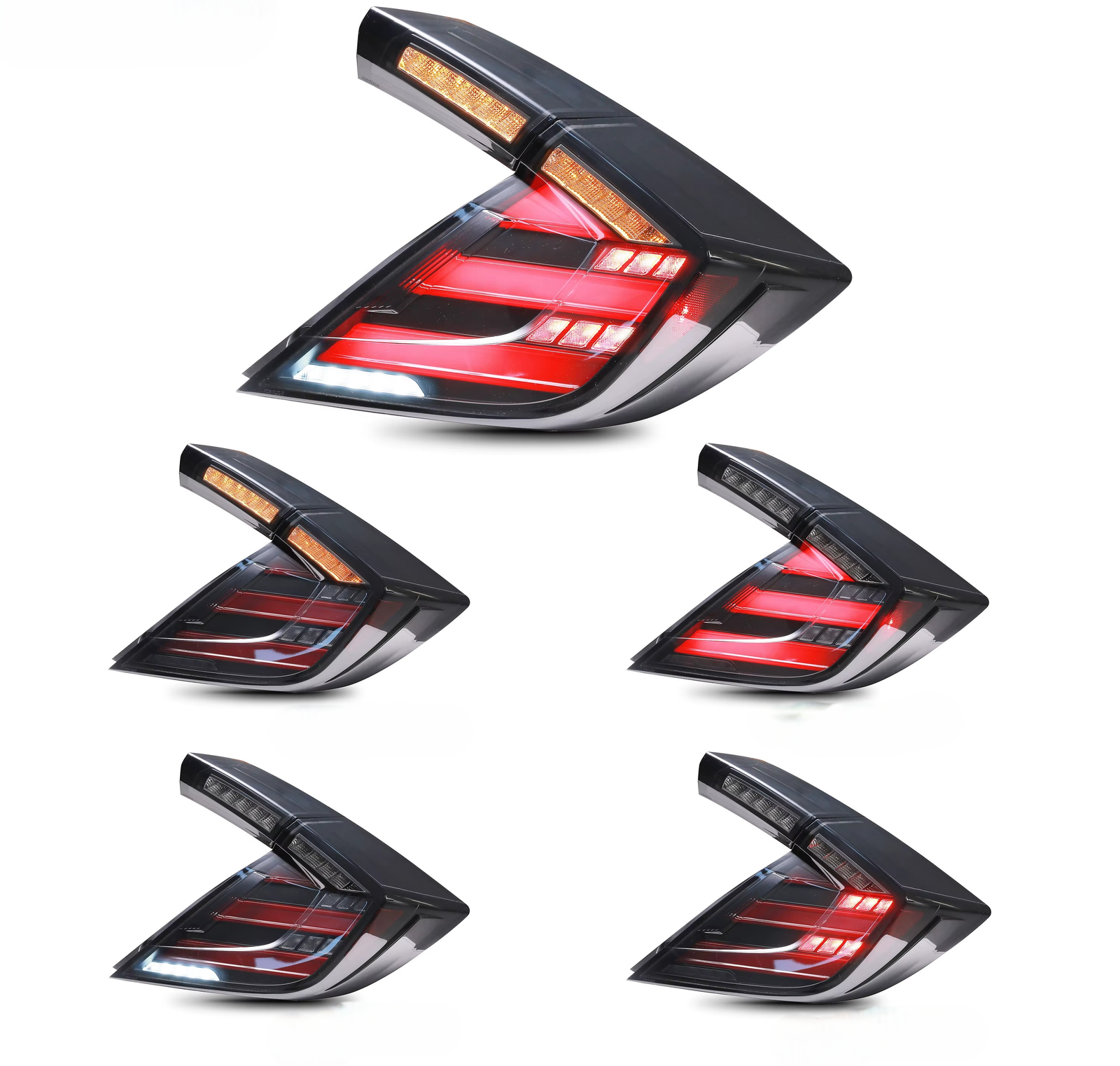 Honda Civic Galiniai LED Žibintai