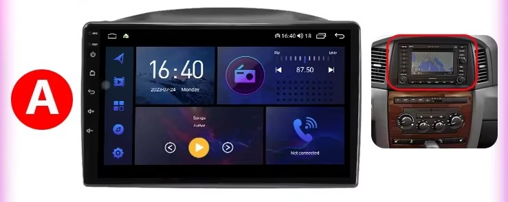 Jeep Grand Cherokee Android Multimedija