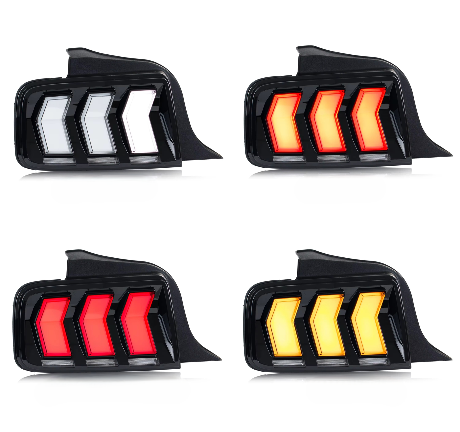 Mustang S197 Galiniai LED Žibintai